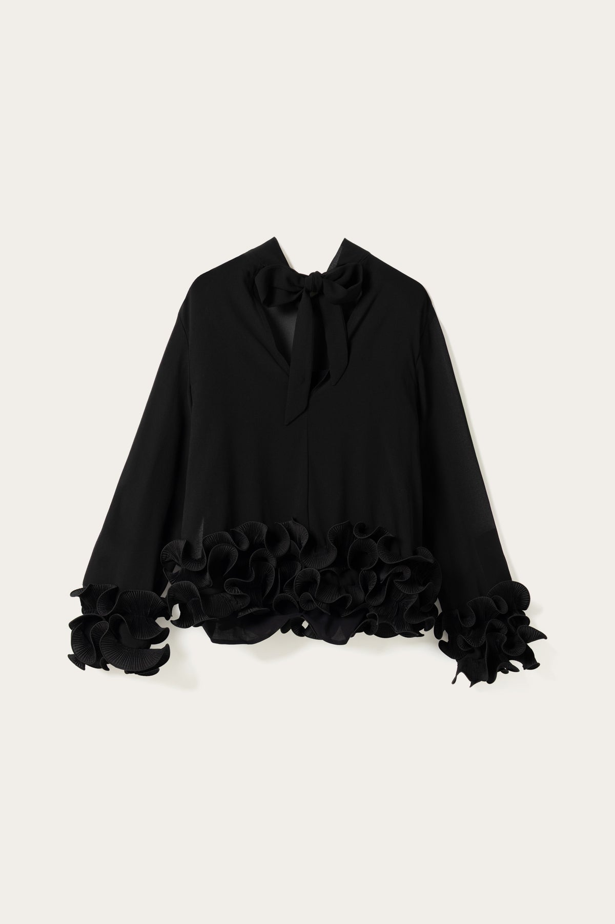 N-Latanietta Blouse Black