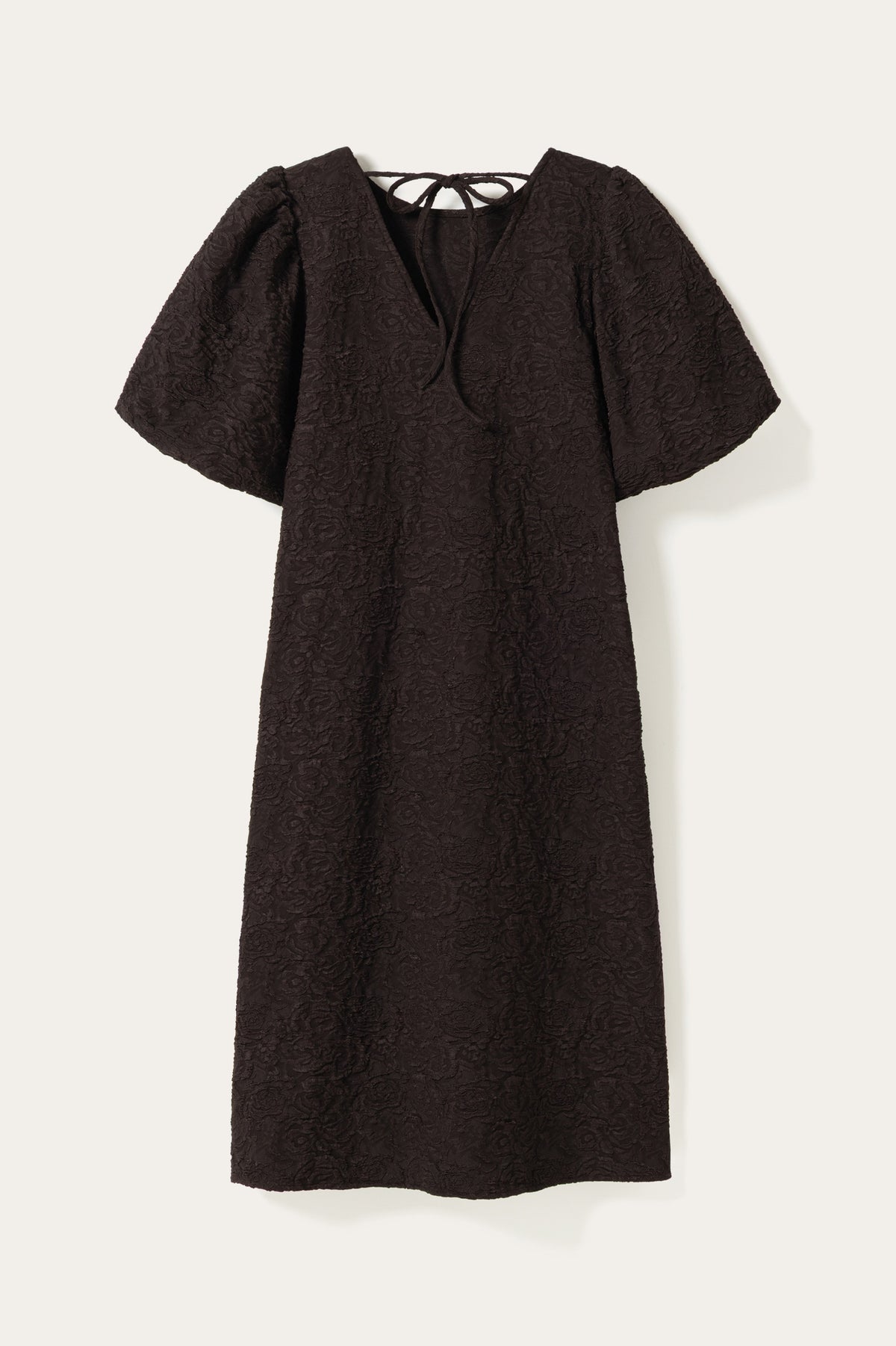 N-Pastis Long Dress Chocolate