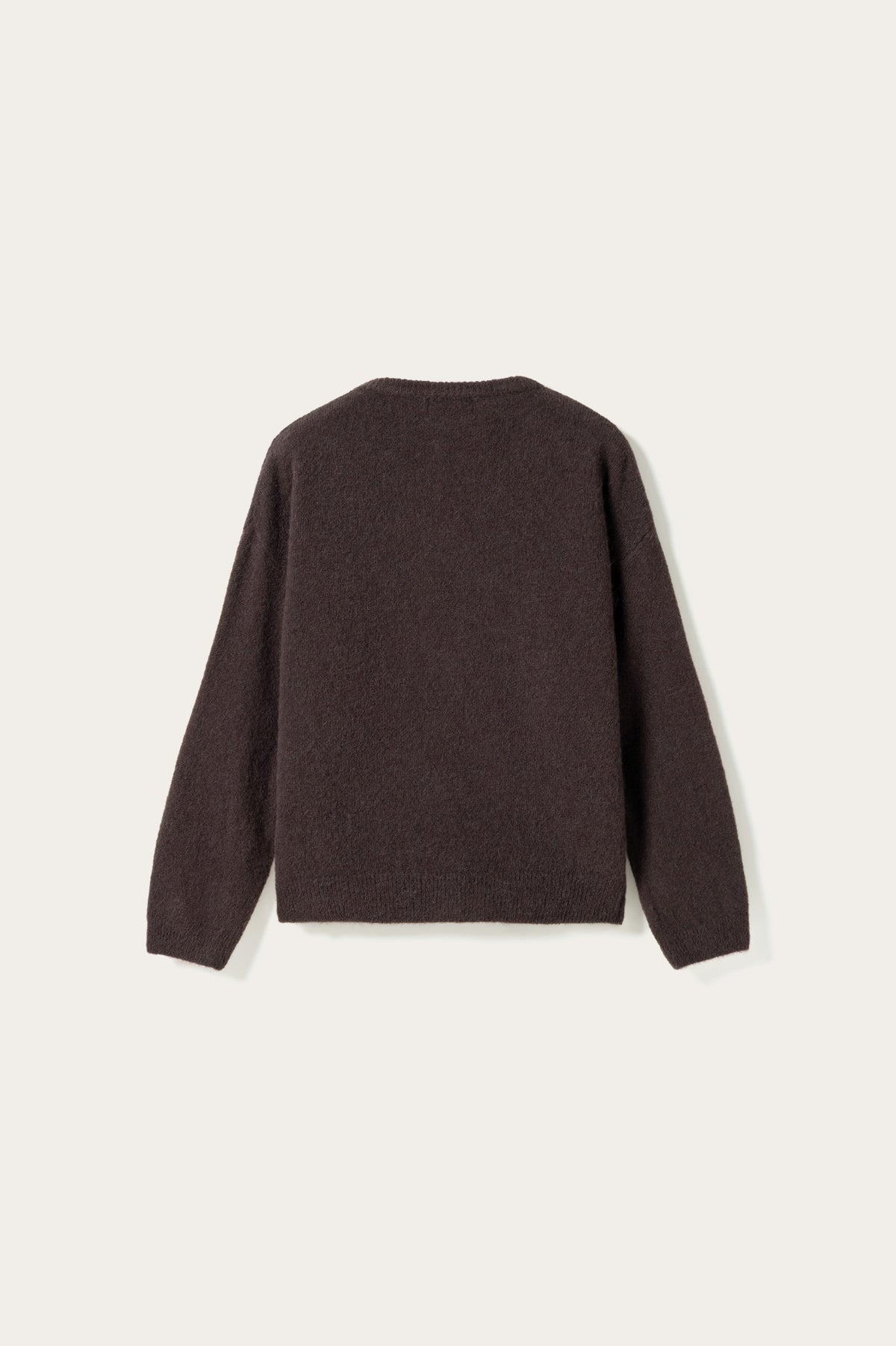 N-Numa Knit Cardigan Chocolate