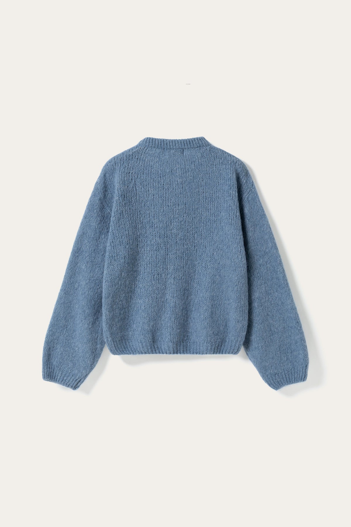 N-Kae Knit Cardigan Jeans Melange