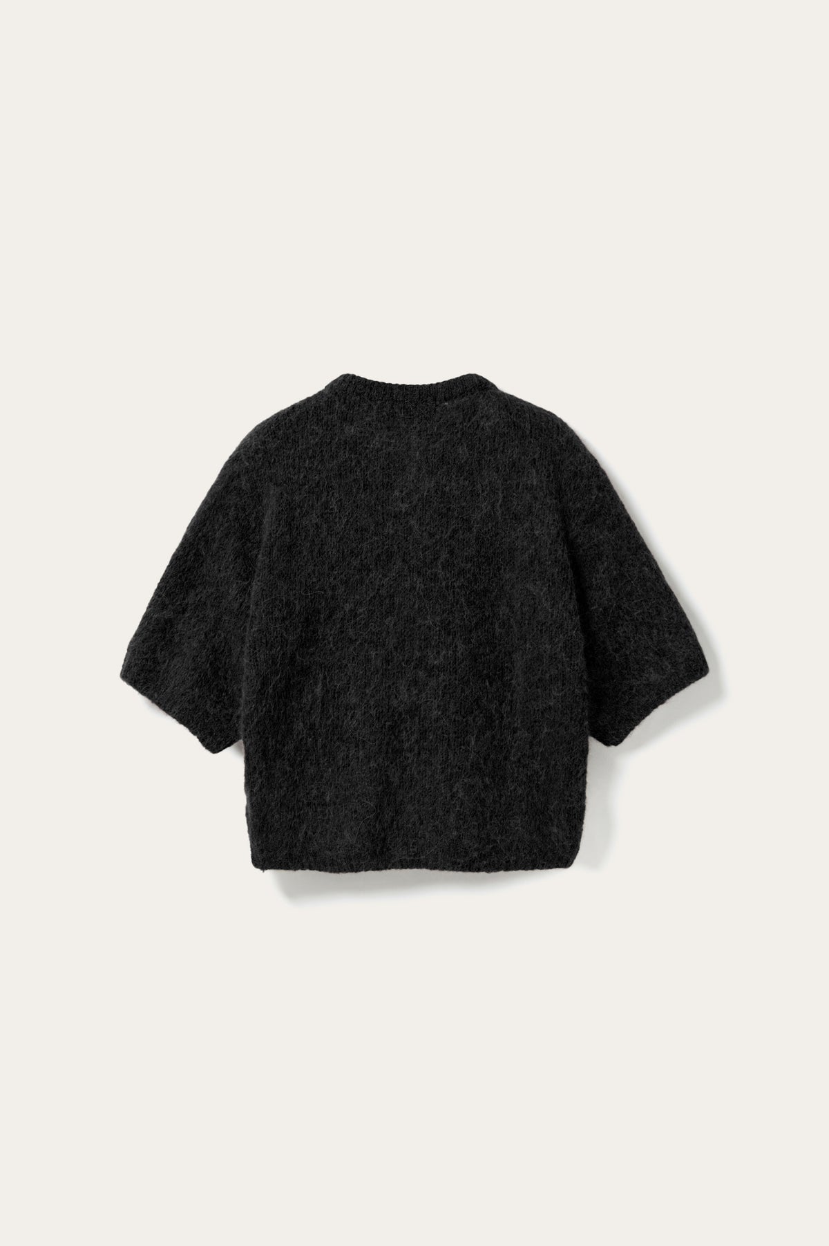 N-Kae SS Knit Cardigan Black