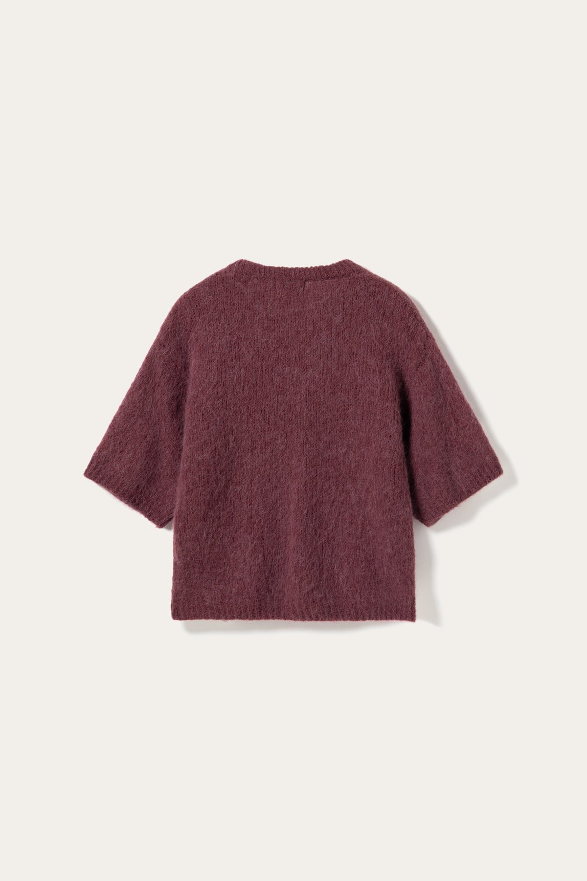 N-Kae SS Knit Cardigan Rust