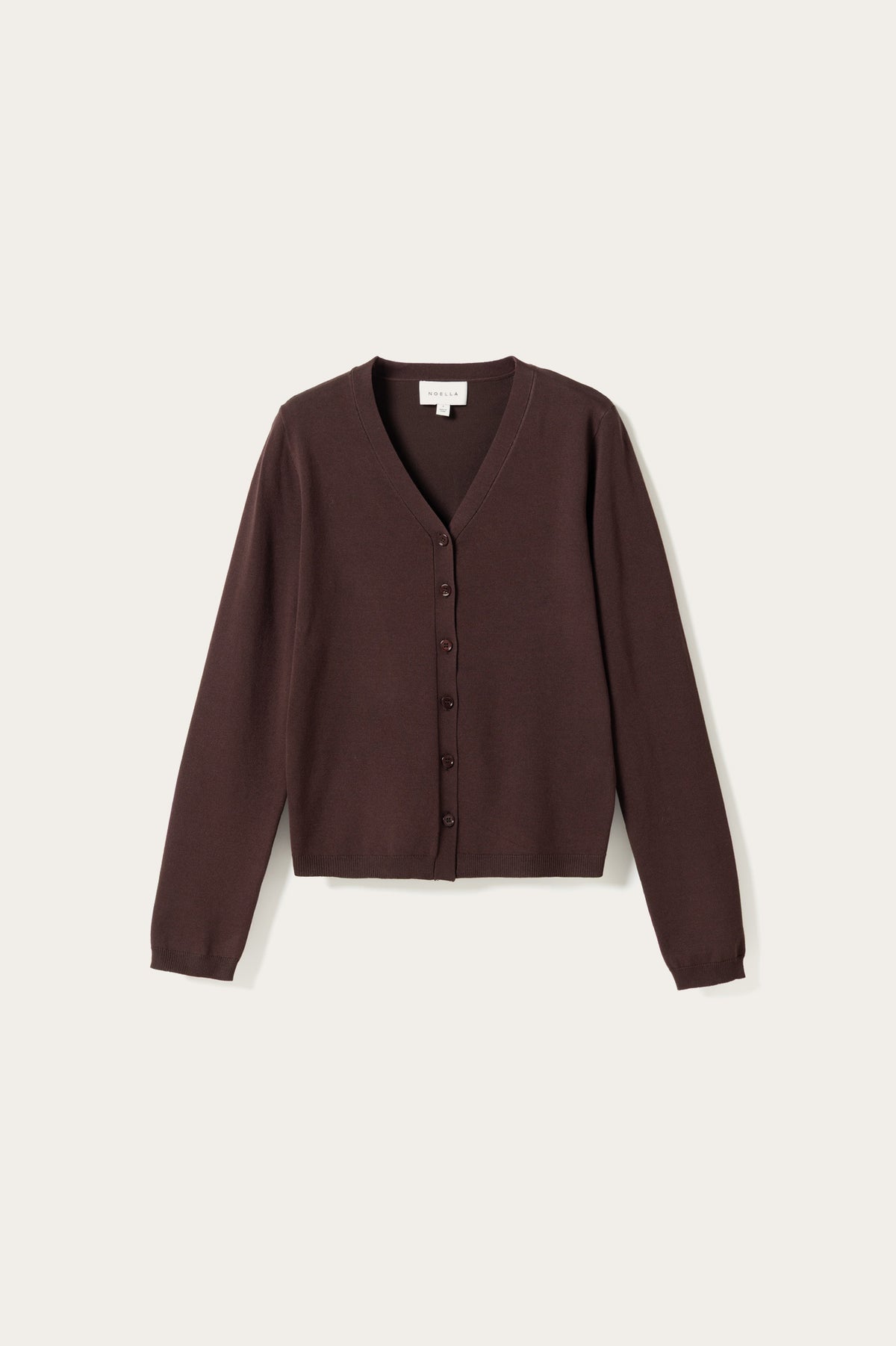 N-Marg Knit Cardigan Chocolate