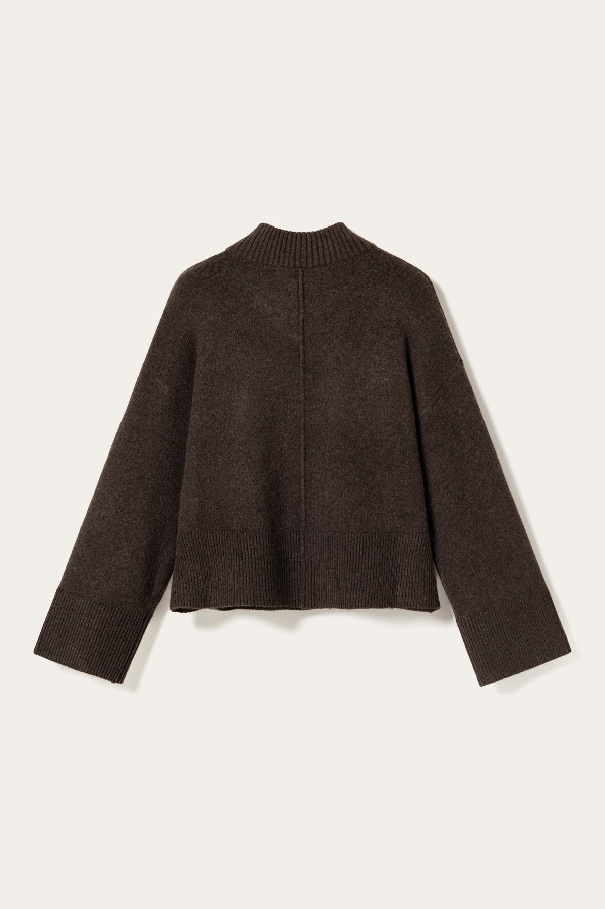 N-Maidie Knit Chocolate Melange