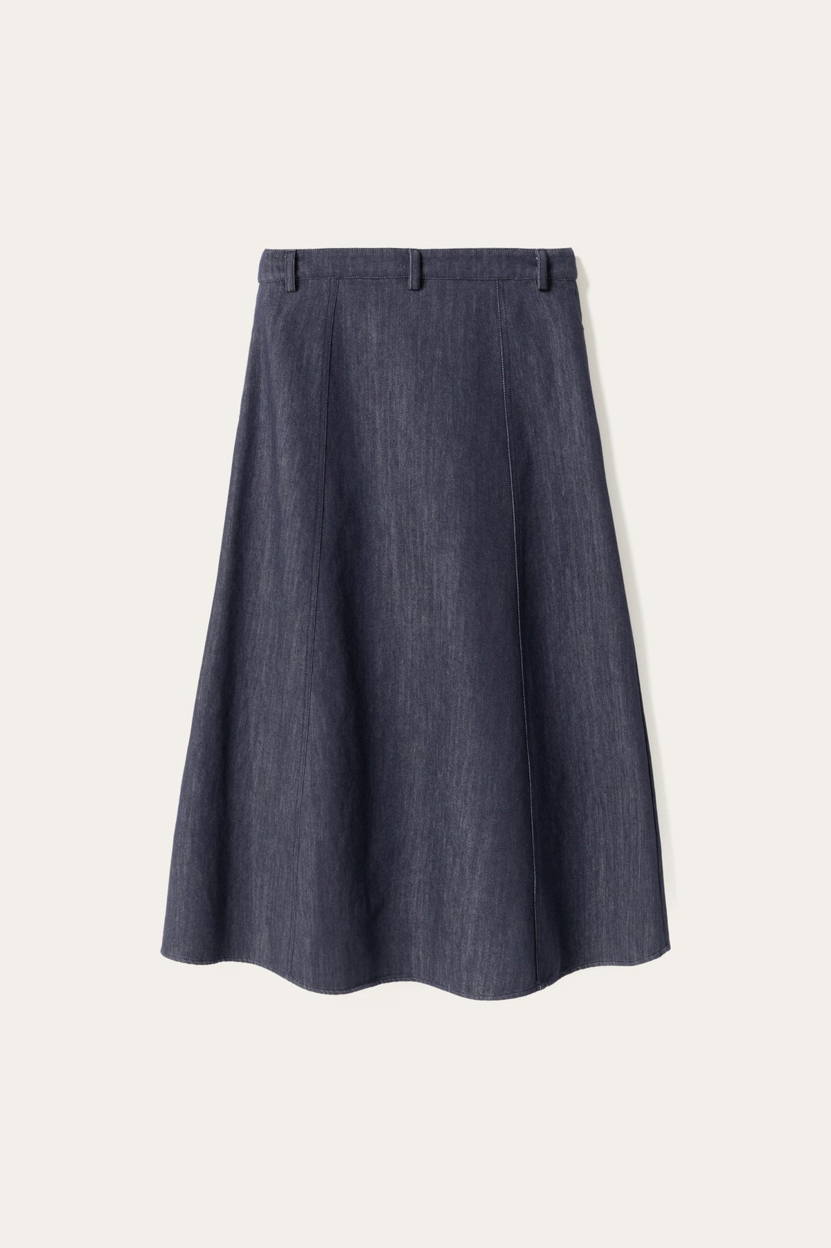 N-Martella Skirt Blue Rinse Wash
