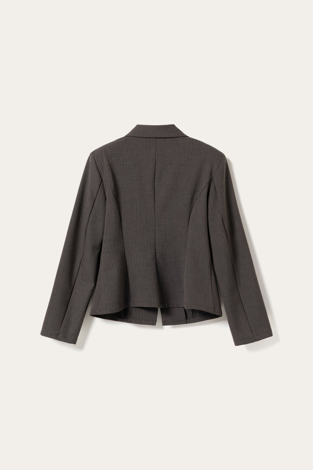 N-Maelle Shirt Brown Herringbone