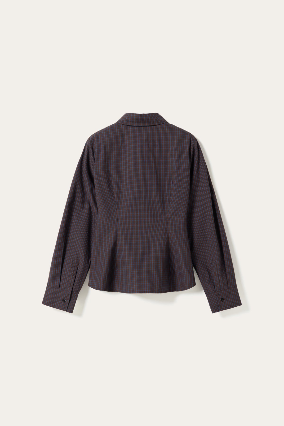 N-Loyce Shirt Deshay Burgundy Check