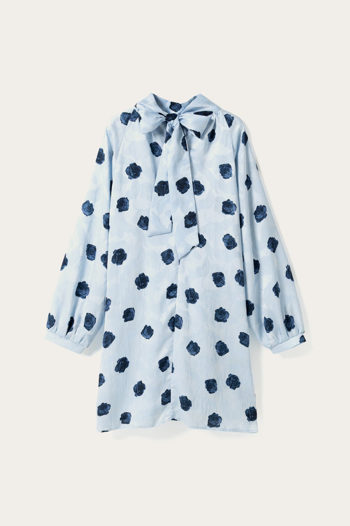 N-Lorenia Dress Delice Blue Print