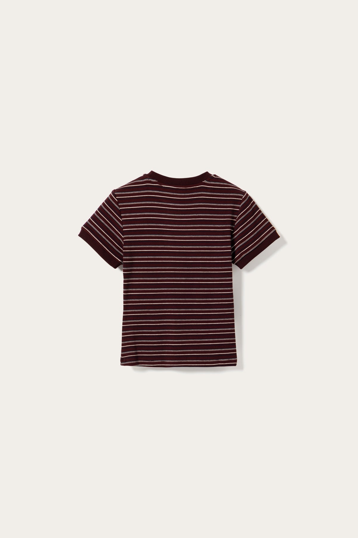 N-Mykel Top Dizzy Burgundy Stripe