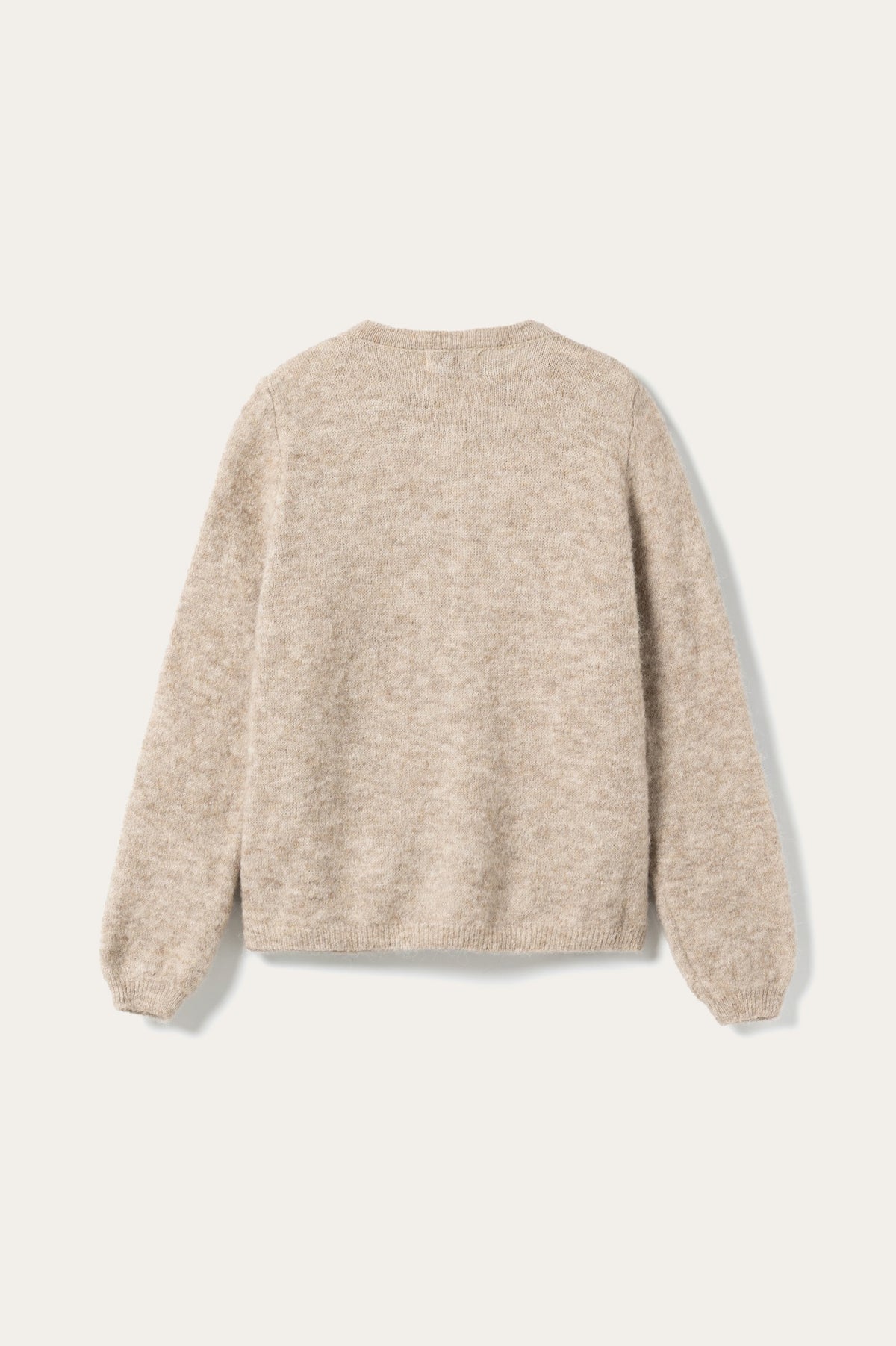 N-Mertice Knit Cardigan Sand