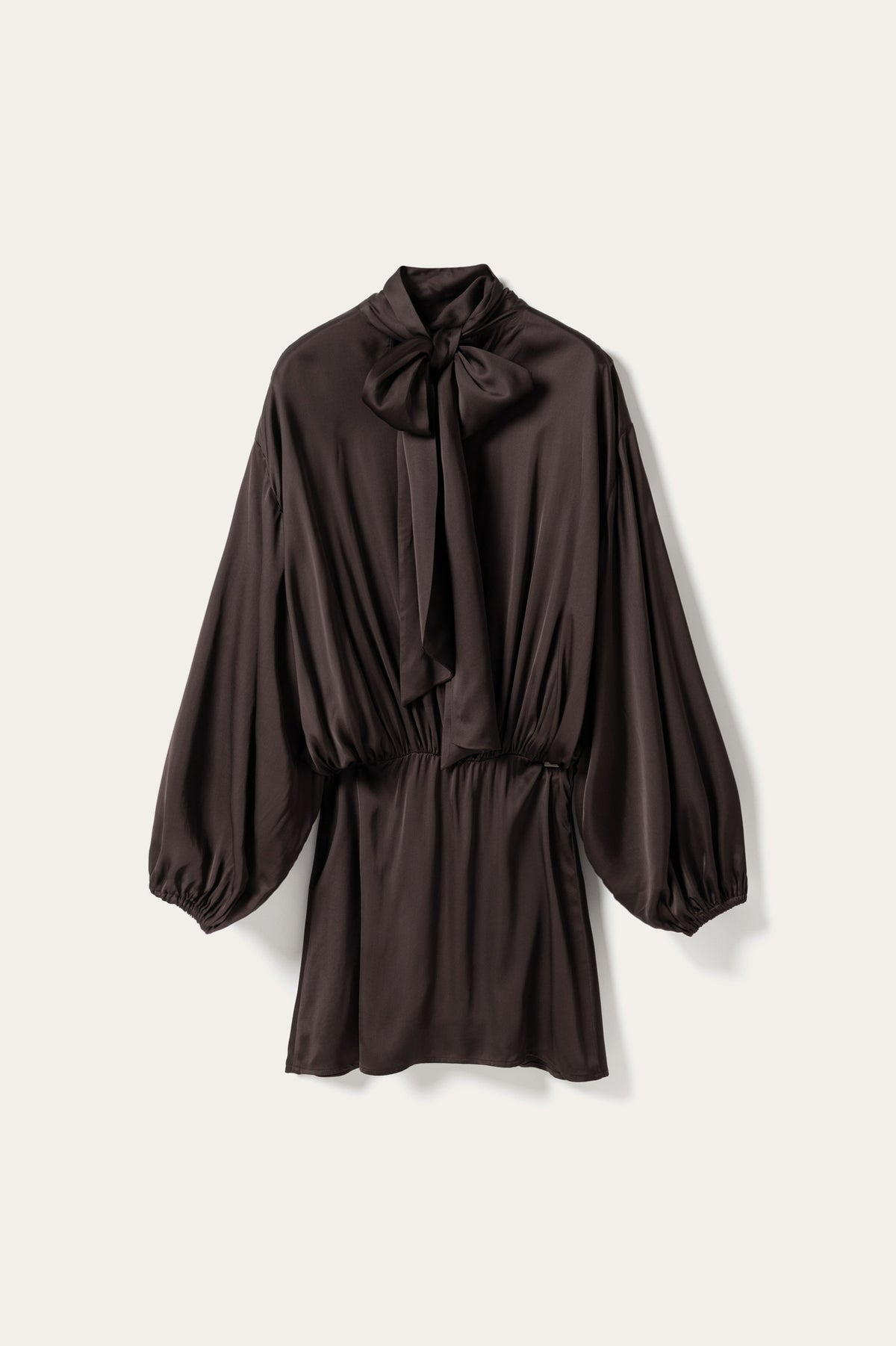 N-Melda Dress Dark Chestnut