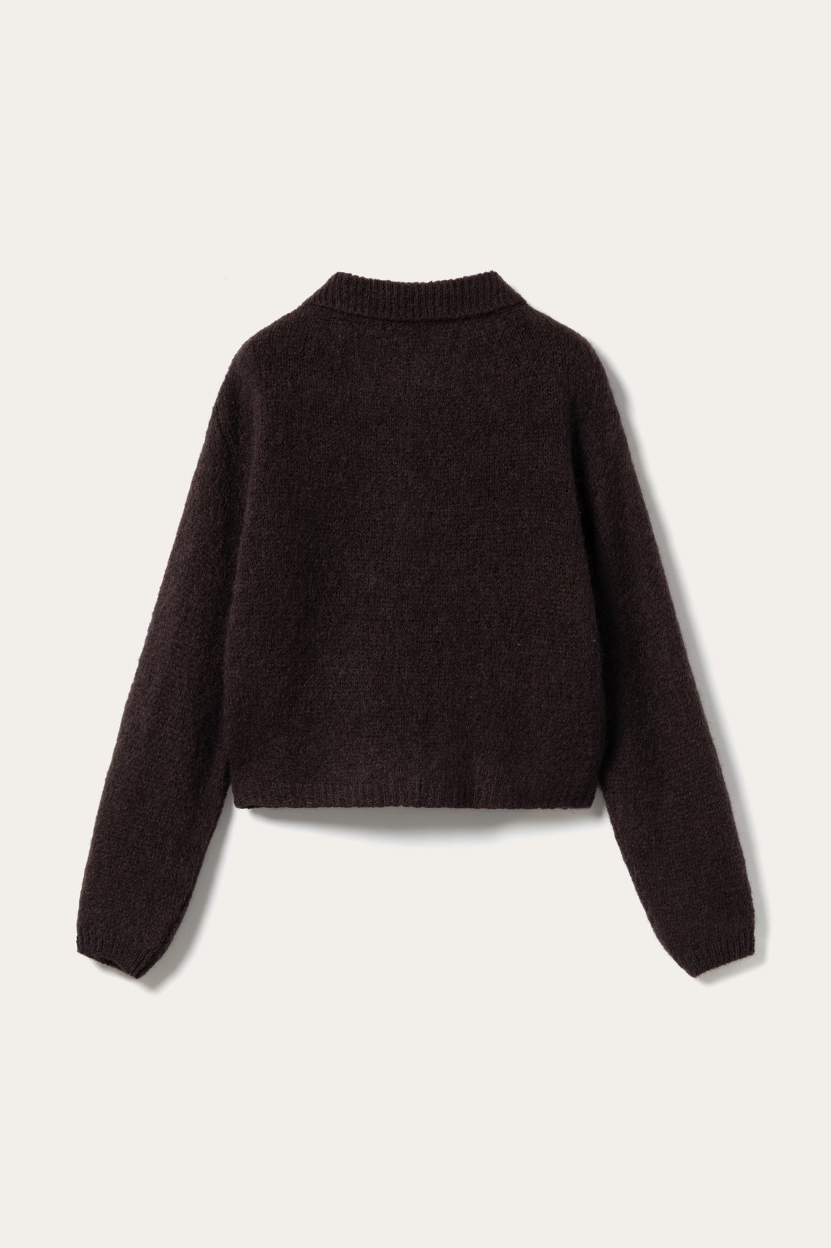N-Makana Knit Cardigan Chocolate Brown