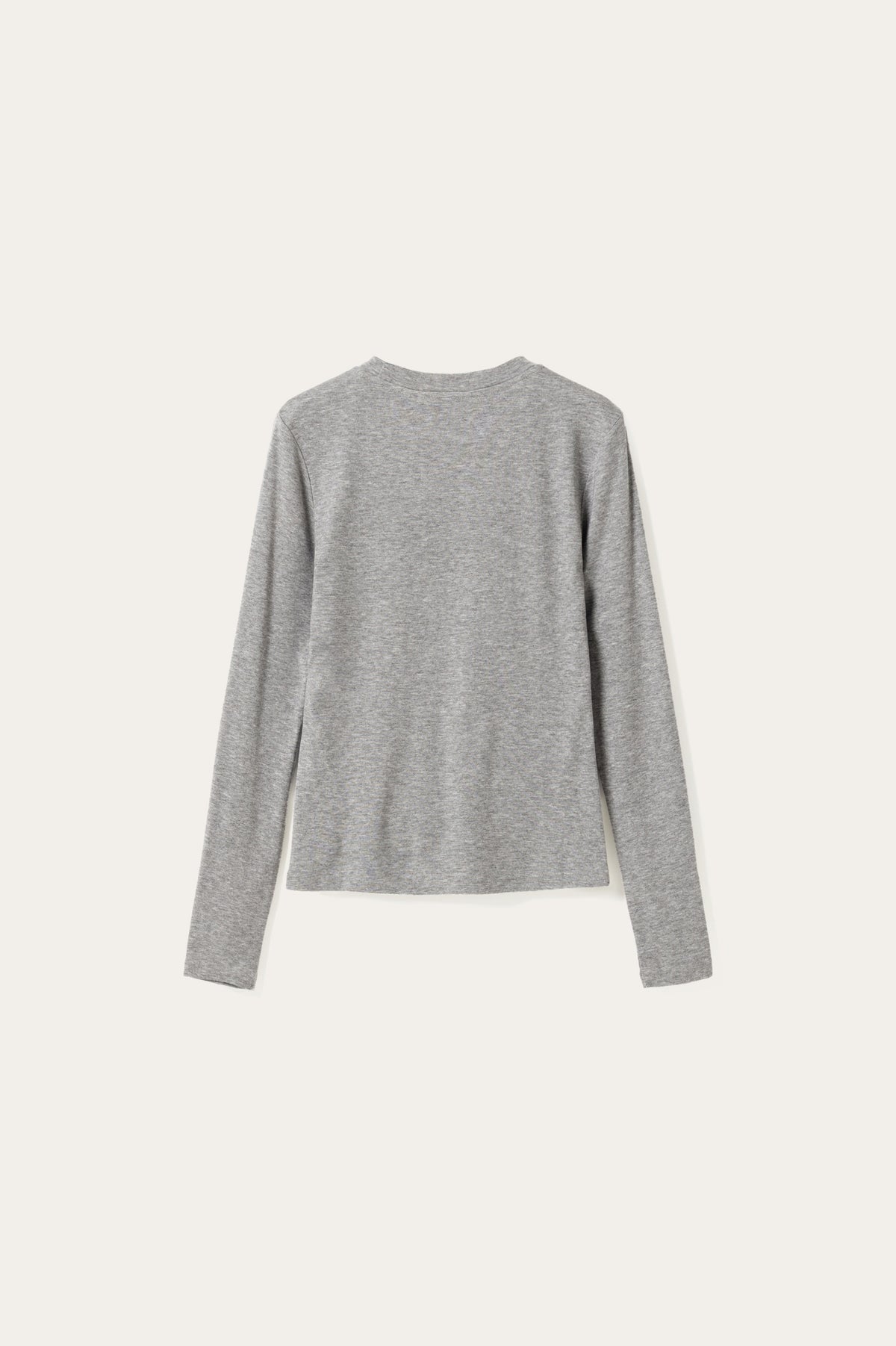 N-Lidie LS Top Medium Grey Mel.