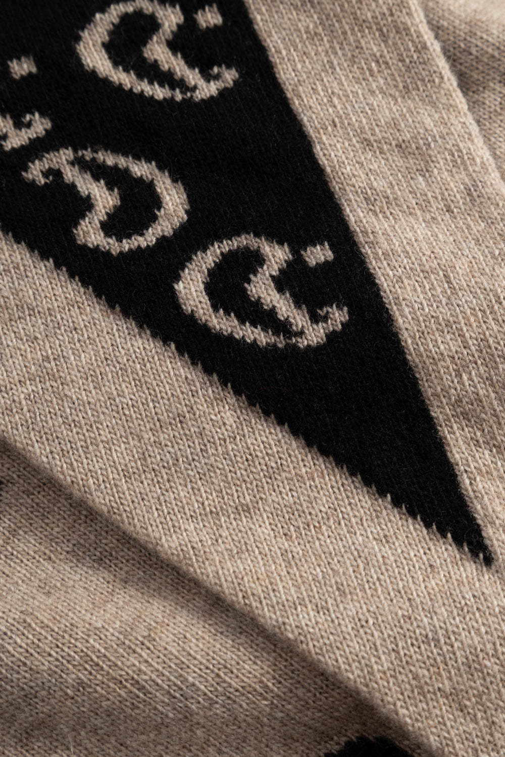 N-Neomi Scarf Sand Black Mix
