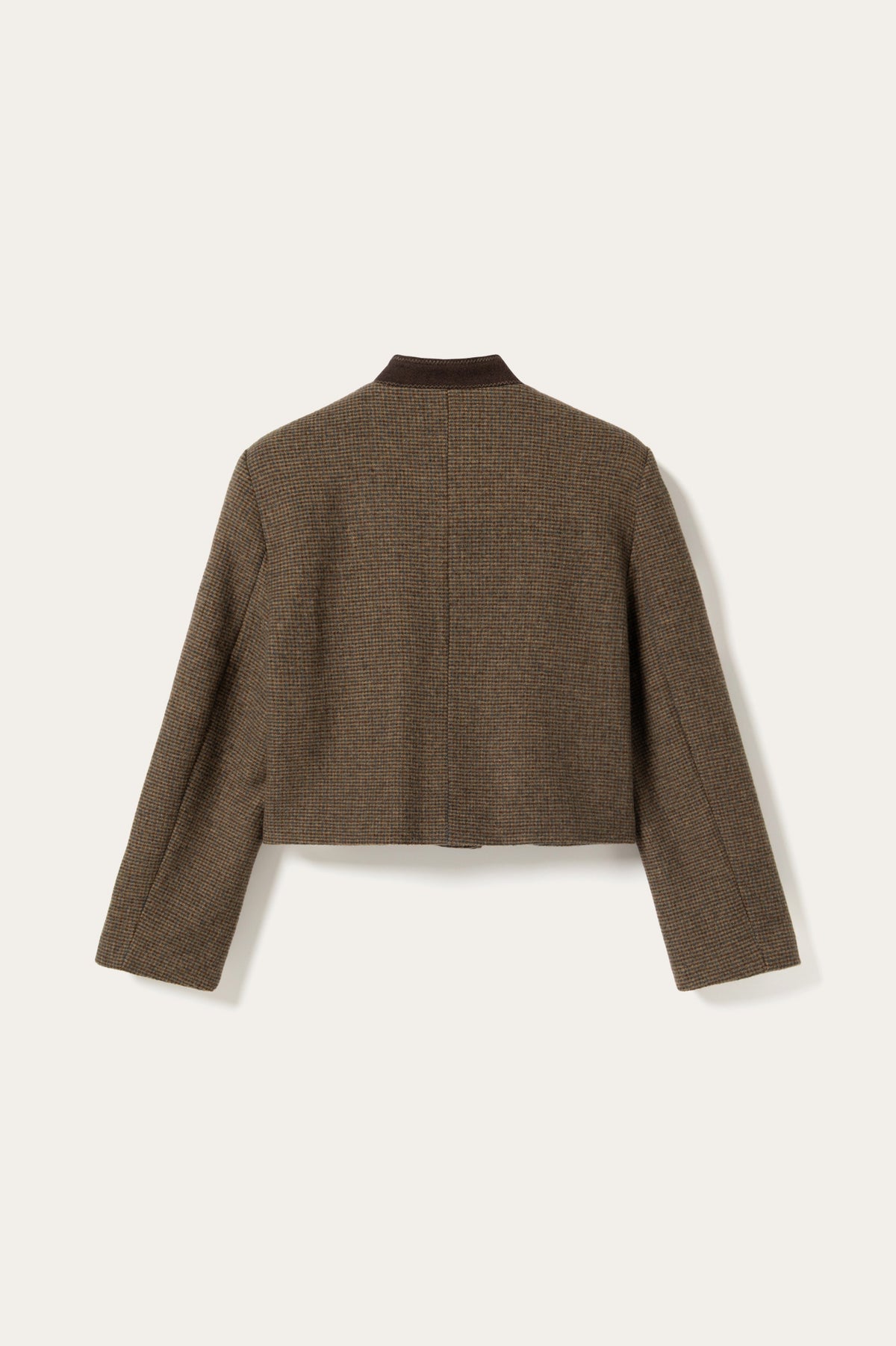 N-Nox Blazer Evalina Brown Check
