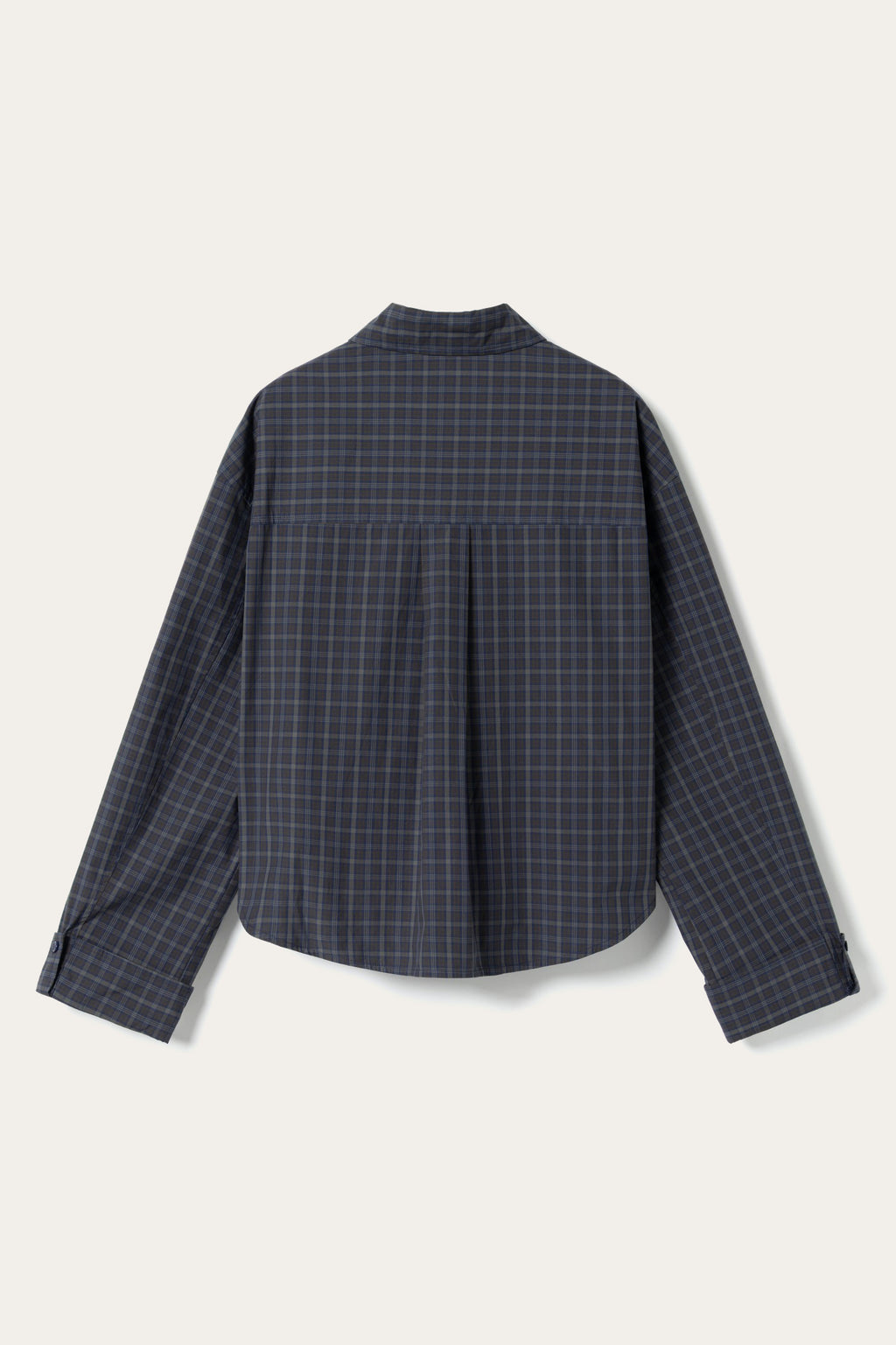 N-Marlon C Shirt Dodie Brown Blue Check