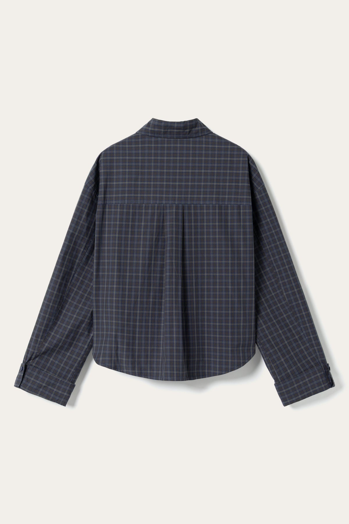 N-Marlon C Shirt Dodie Brown Blue Check
