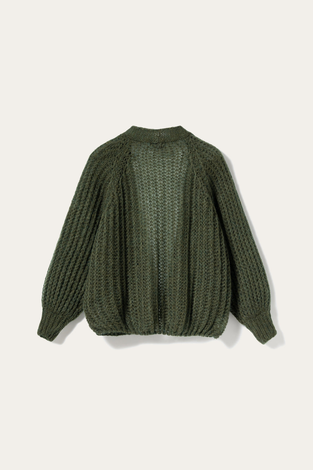 Joseph Knit Cardigan Army Green