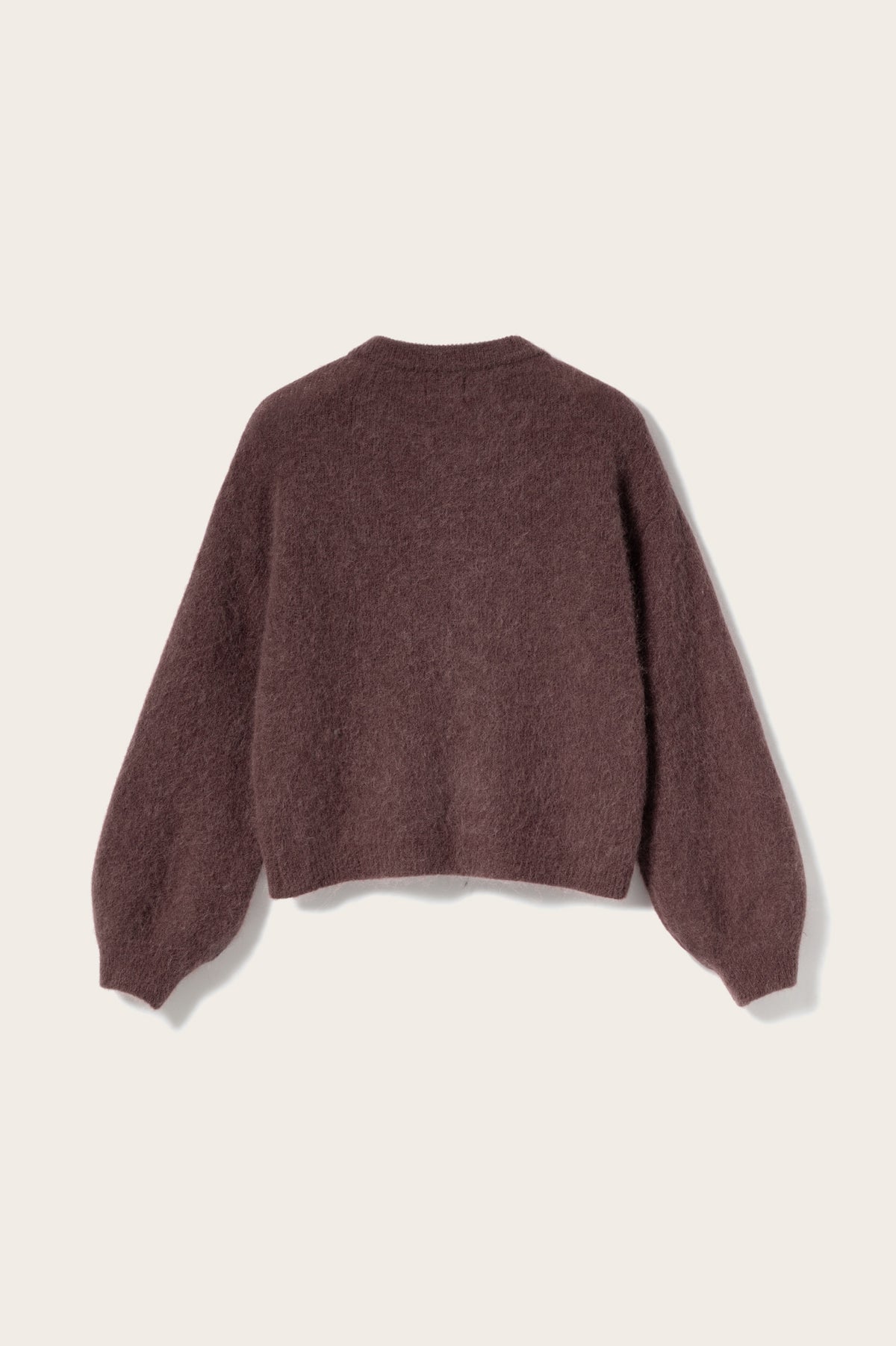 Kae Knit Cardigan Medium Brown