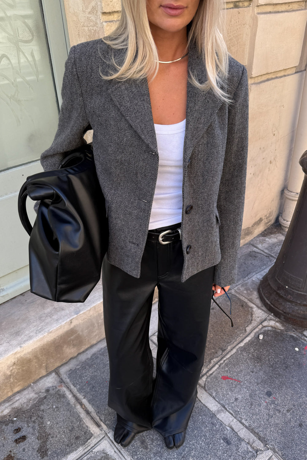 N-Laurica Jacket Grey Brown Mix