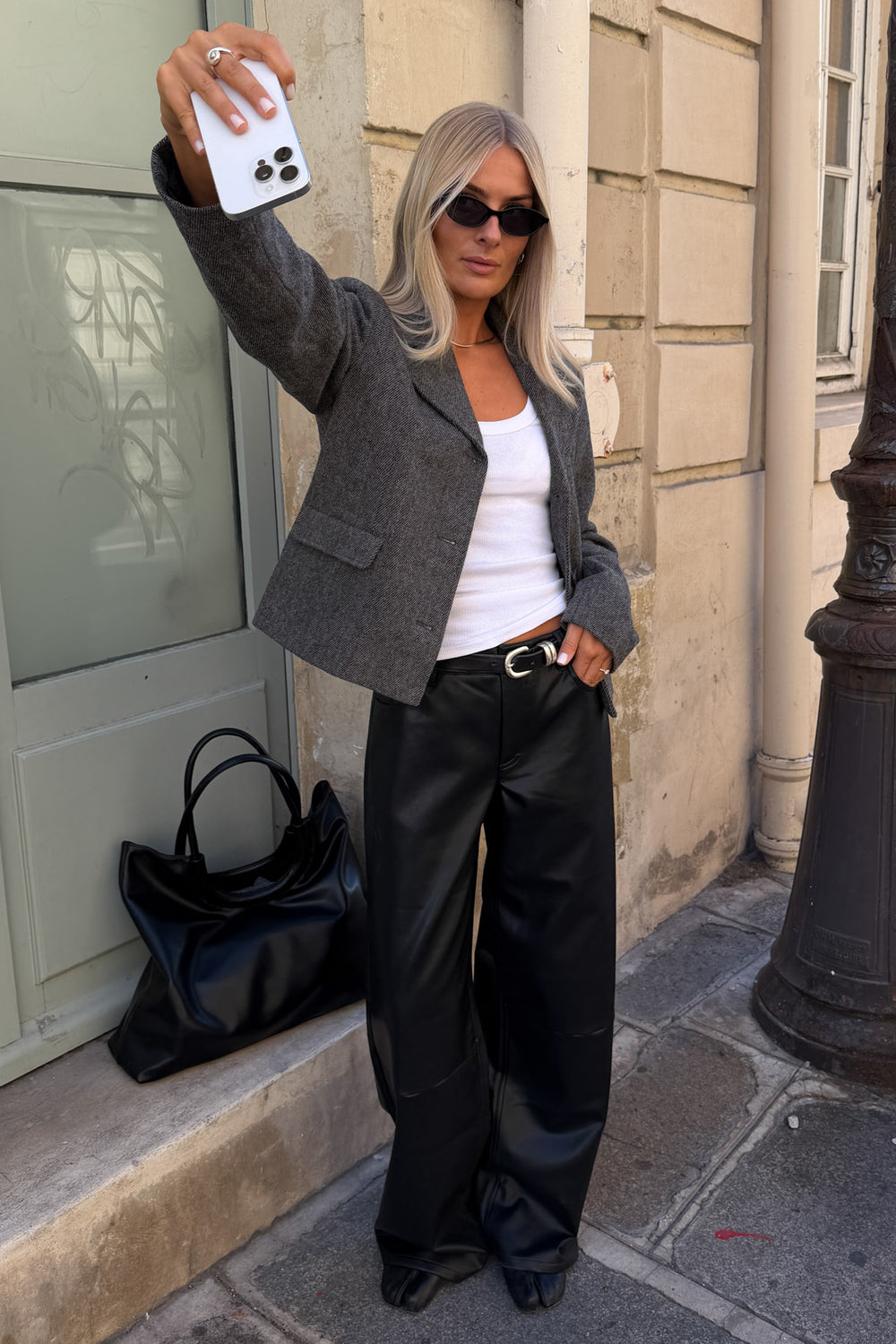 N-Laurica Jacket Grey Brown Mix