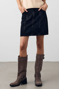 Noellas Karissa Skirt Black Wash. Køb Nederdele hos www.noillafashion.com