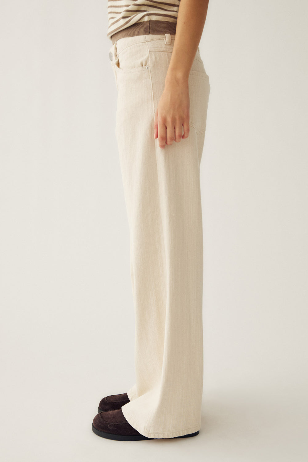 N-Melo MW Jeans Ivory