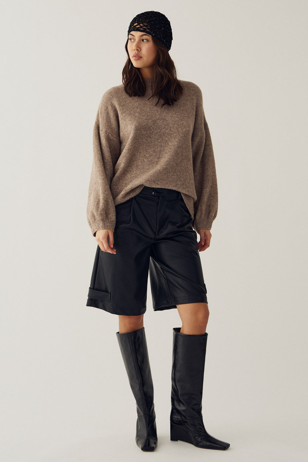 N-Maybel MW Shorts Black