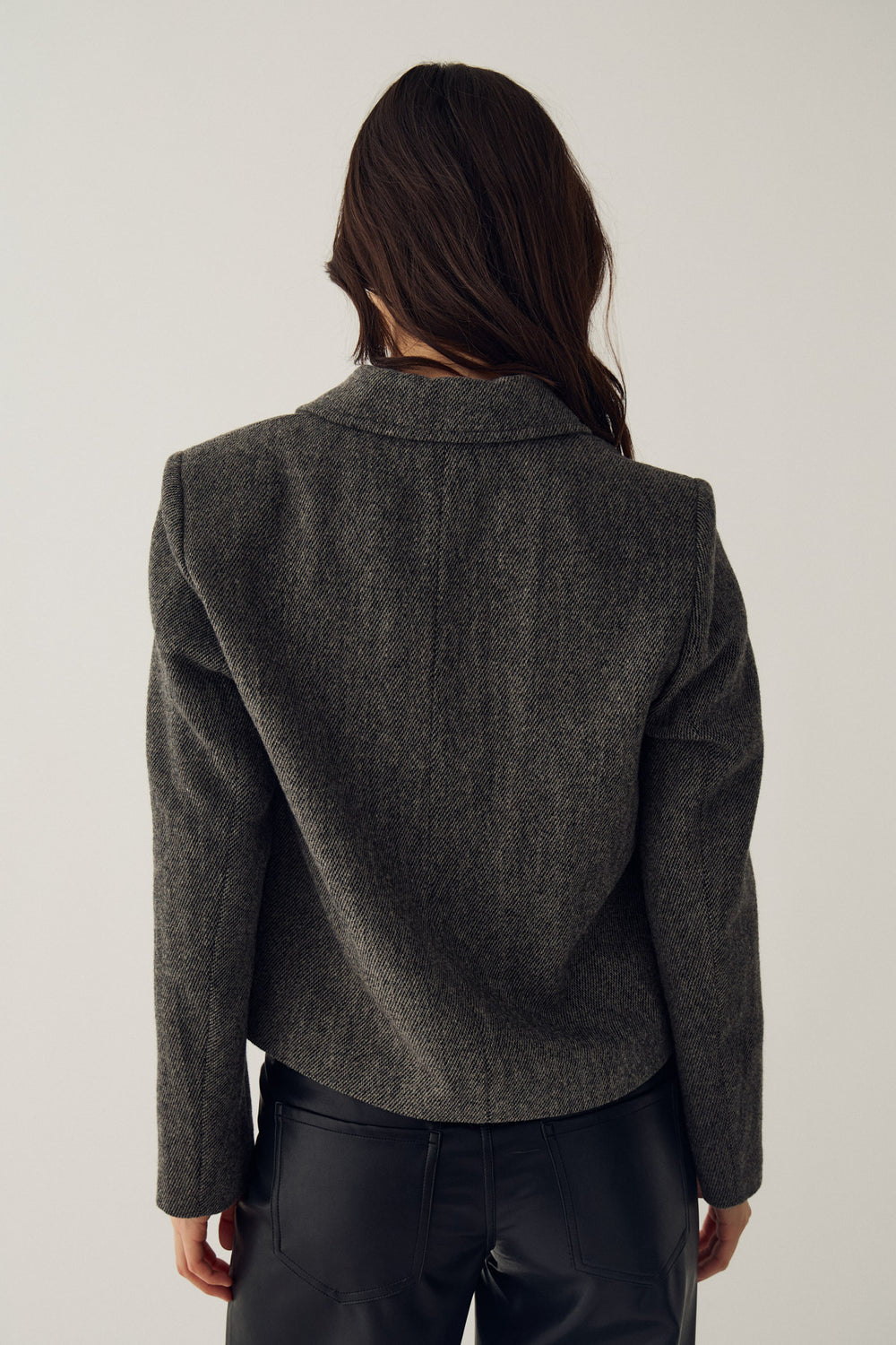 N-Laurica Jacket Grey Brown Mix
