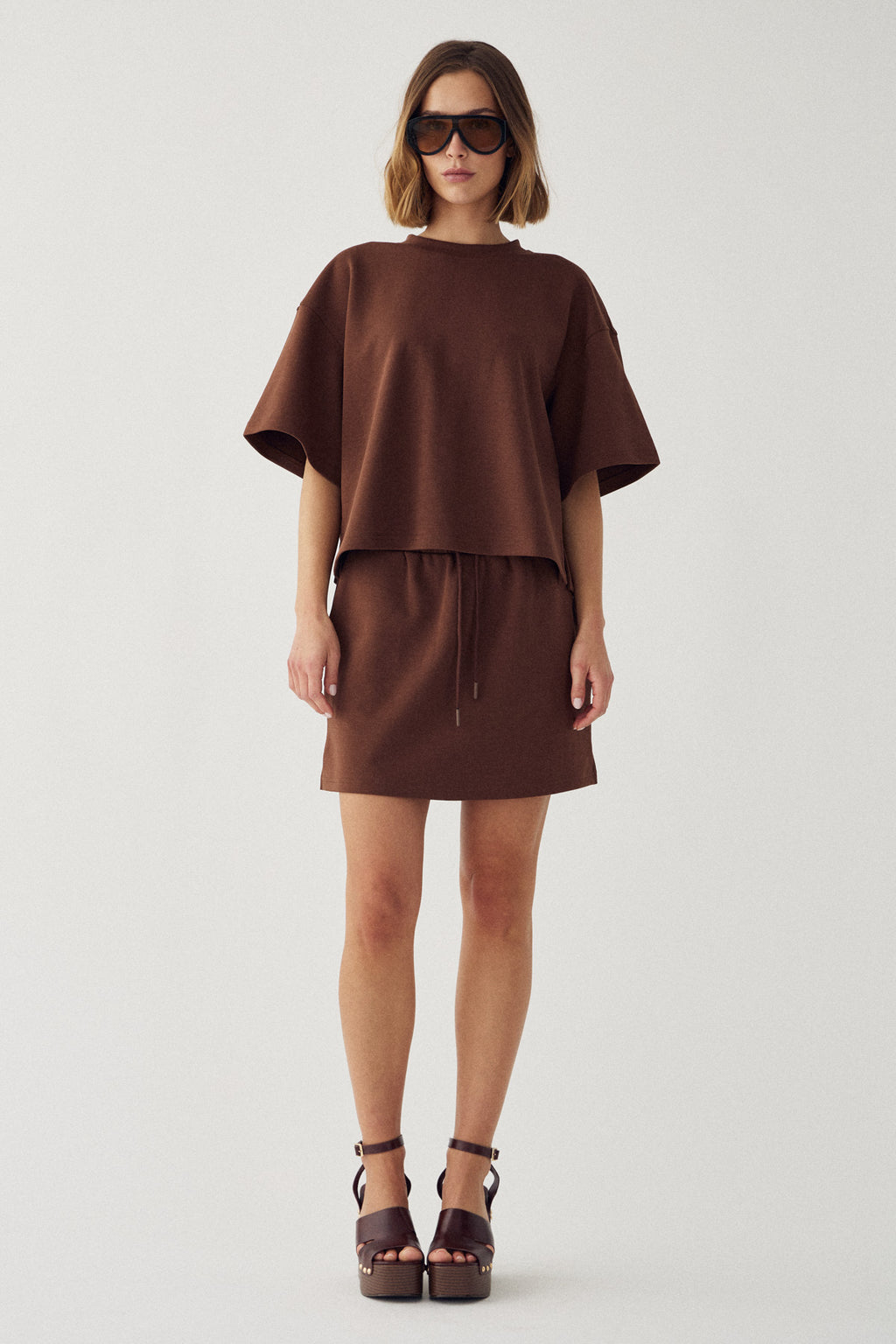 N-Maple T-shirt Clay