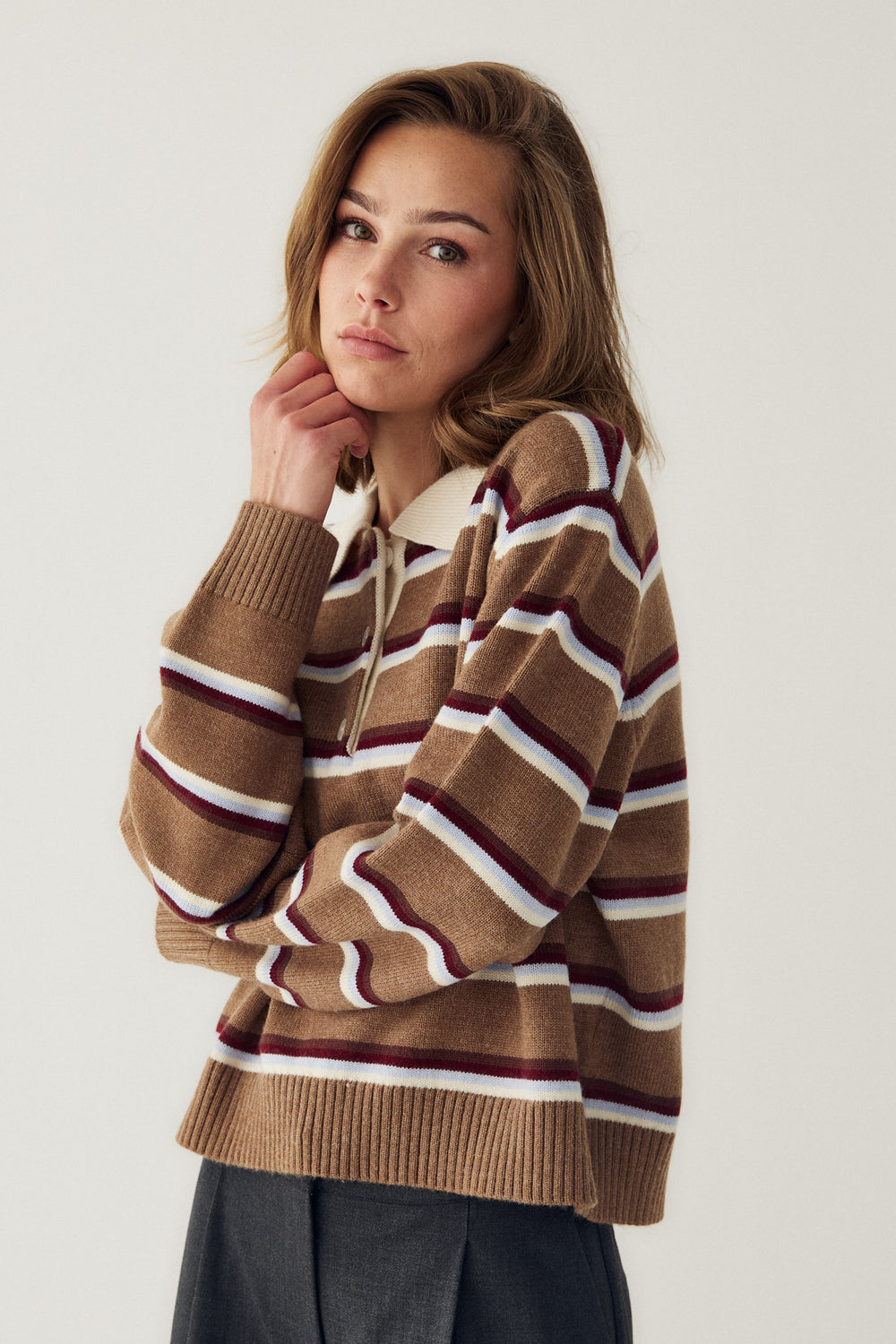 N-Merryll Knit Delissa Multi Stripe