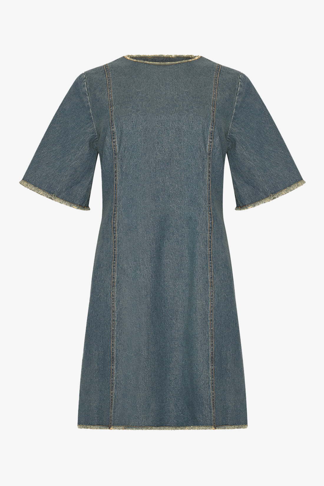 Noellas Jordynn Dress Vintage Blue Wash. Køb Kjoler hos www.noillafashion.com