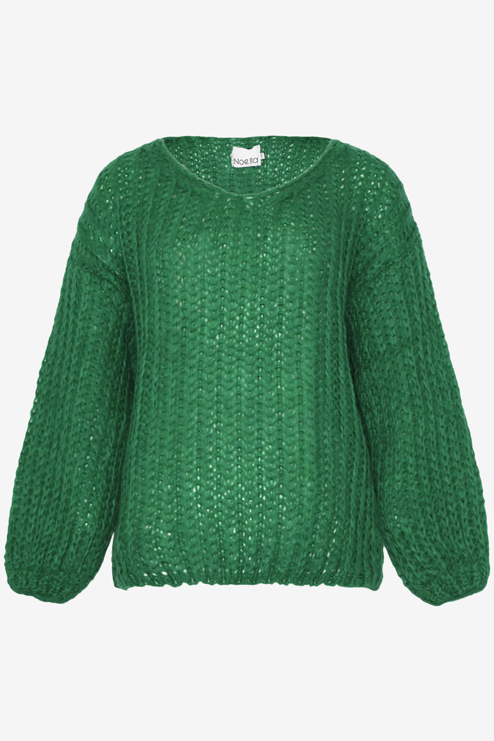 Noellas Joseph Knit Sweater Dark Green. Køb Striktrøjer hos www.noillafashion.com