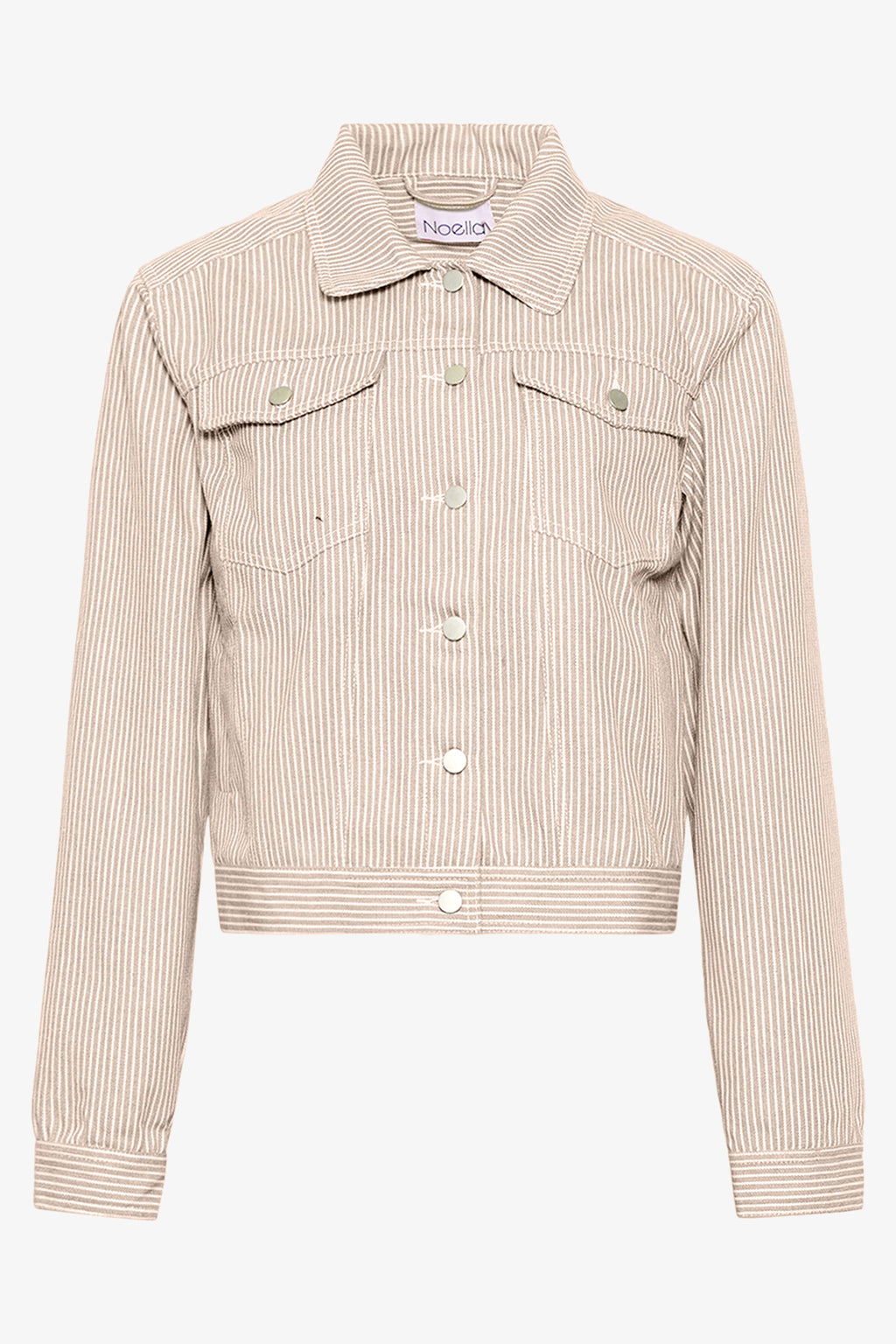 Noellas Sawyer Jacket Beige/White. Køb Jakker hos www.noillafashion.com