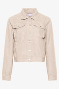 Noellas Sawyer Jacket Beige/White. Køb Jakker hos www.noillafashion.com