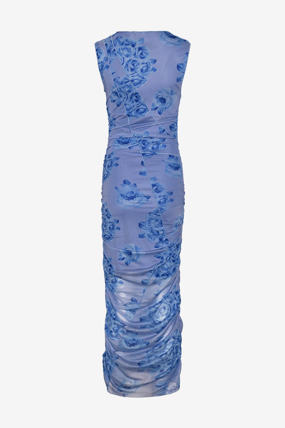 Noellas Sutton Dress Tobi Blue Print. Køb Kjoler hos www.noillafashion.com