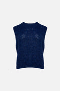 Noellas Kala Knit Vest Navy. Køb Veste hos www.noillafashion.com