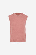 Noellas Kala Knit Vest Old Rose. Køb Veste hos www.noillafashion.com