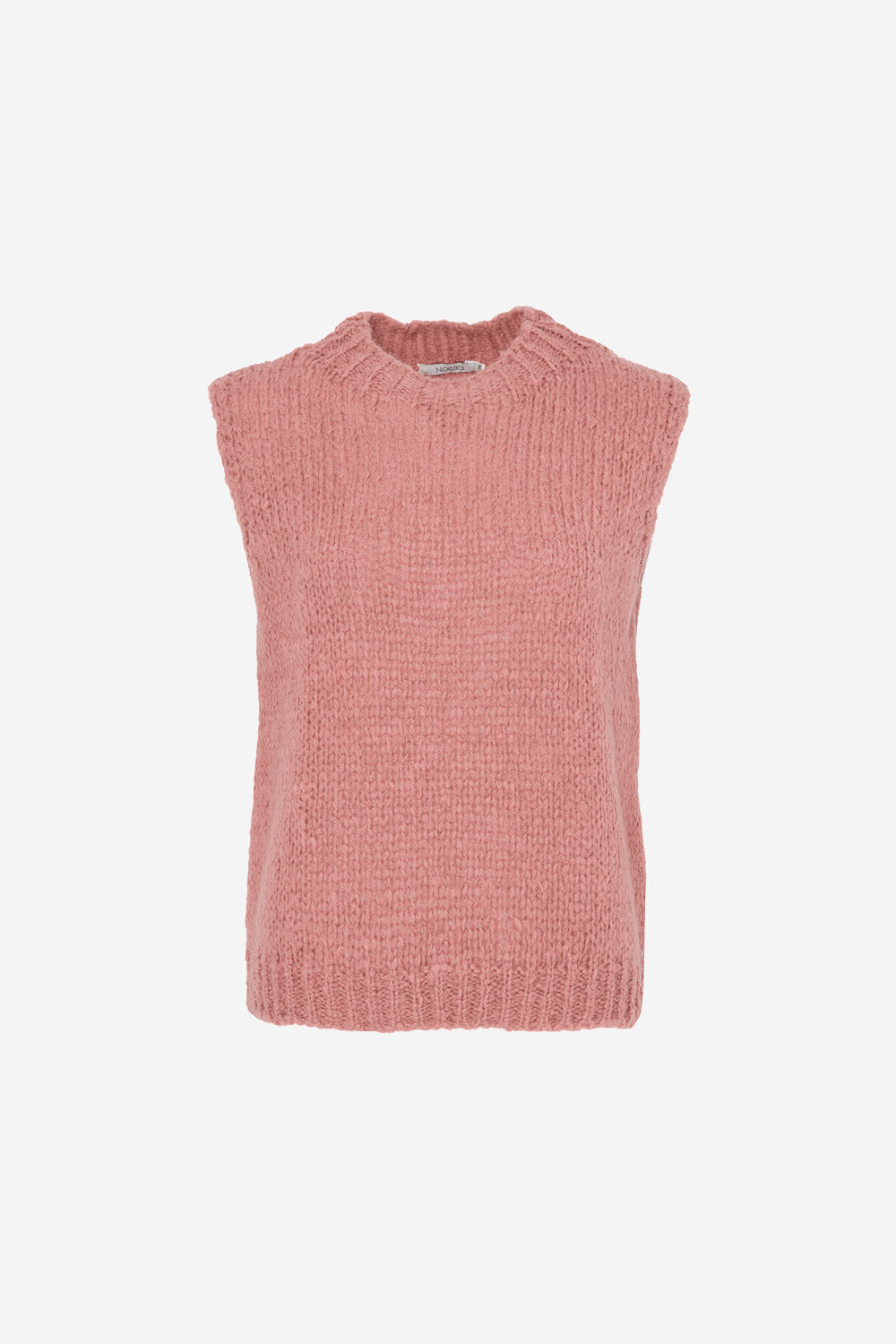 Noellas Kala Knit Vest Old Rose. Køb Veste hos www.noillafashion.com