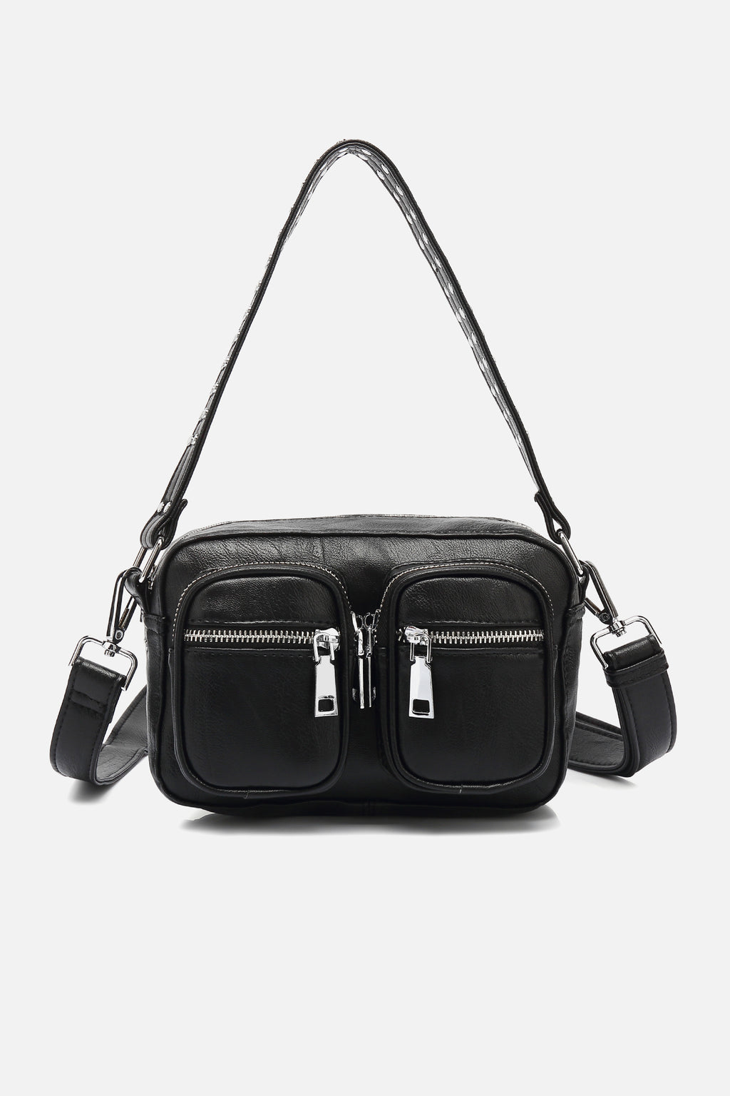 Noellas Kendra Bag Black Leather Look Black Leather Look. Køb Tasker hos www.noillafashion.com